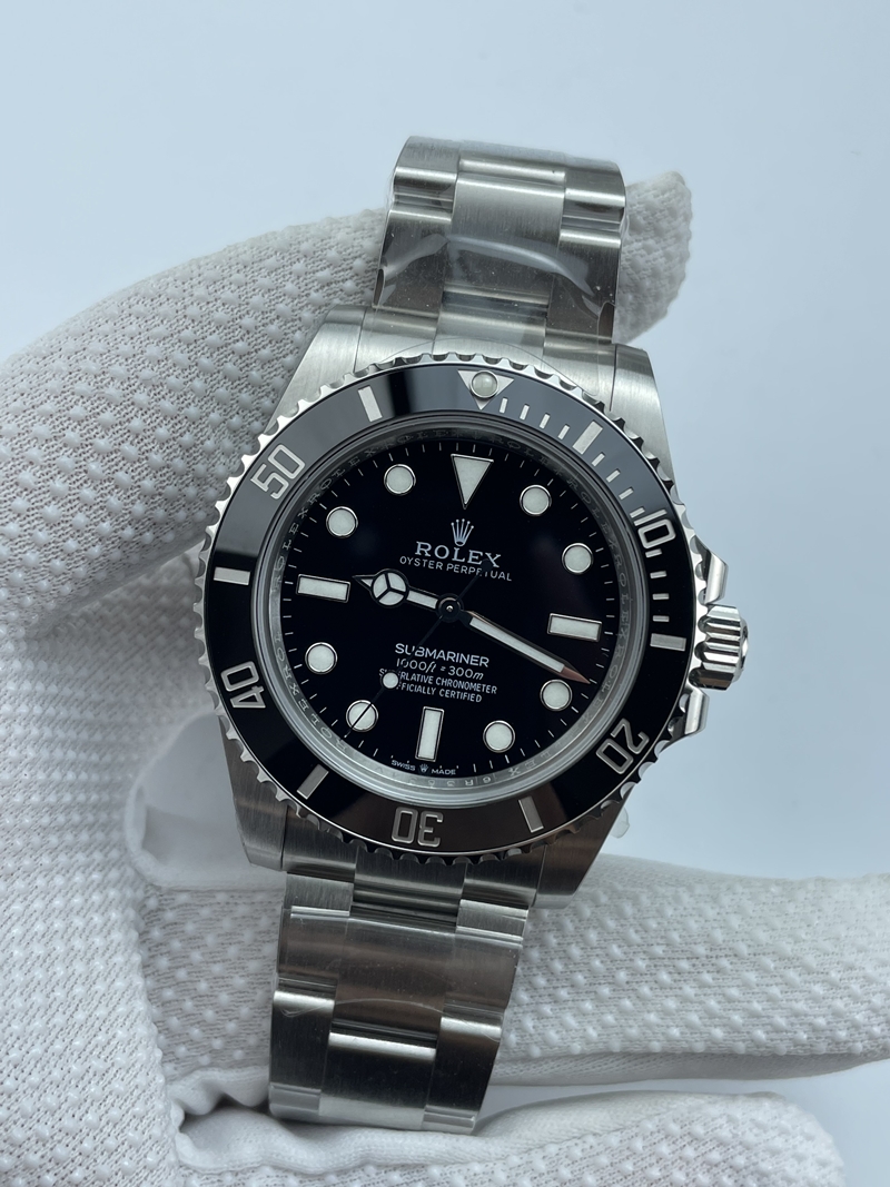 (준비완료/특급배송)NO.3416/QP공장 Submariner 41mm 124060 No Date Black Ceramic 904L Steel 3230